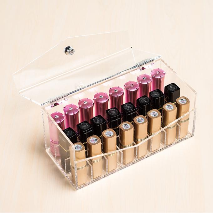 Minh bạch acrylic trang điểm son môi hiển thị case.jpg