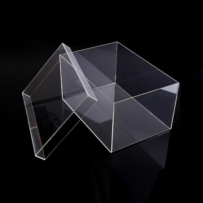 Rõ ràng acrylic thả phía trước showcase giày hiển thị box.jpg