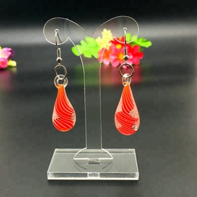 Tree Shape Acrylic Jewelry Hiển thị Desktop Earring Rack
