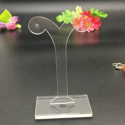 Tree Shape Acrylic Jewelry Hiển thị Desktop Earring Rack