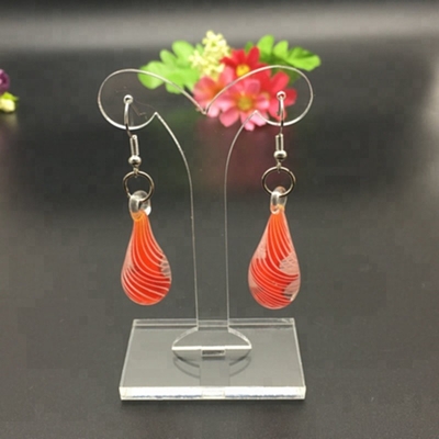 Tree Shape Acrylic Jewelry Hiển thị Desktop Earring Rack
