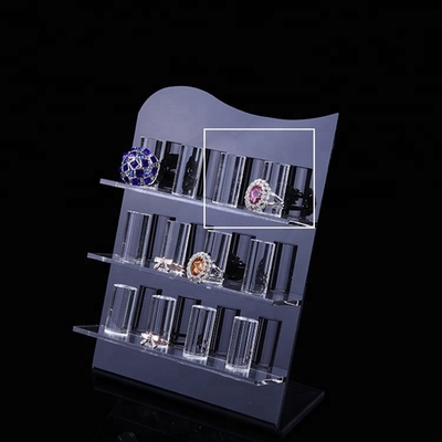 Minh bạch tùy chỉnh thiết kế acrylic vòng đeo tay hiển thị