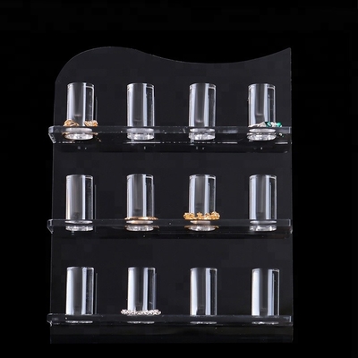Minh bạch tùy chỉnh thiết kế acrylic vòng đeo tay hiển thị