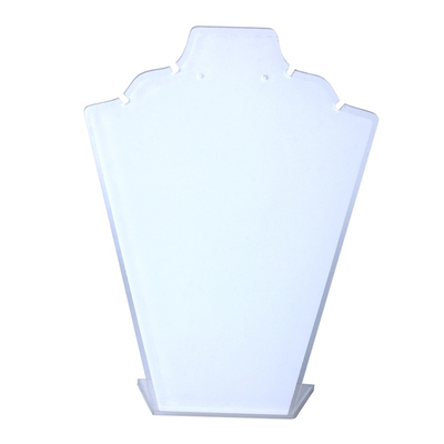 Tùy chỉnh Acrylic Necklace Đứng Flip Top Jewelry Hiển thị ứng dụng rộng rãi