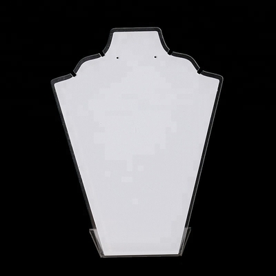 Tùy chỉnh Acrylic Necklace Đứng Flip Top Jewelry Hiển thị ứng dụng rộng rãi