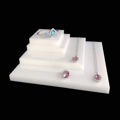 Thời Trang hiện đại Máy Tính Để Bàn Acrylic Trang Sức Display Necklace Khán Đài Khối