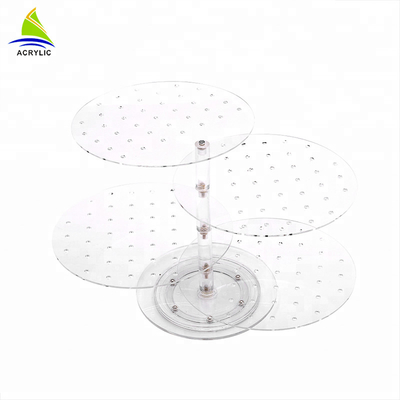 Acrylic truy cập hàng đầu trang sức Display Earring Hiển thị Stand Tray cho nhà bán lẻ