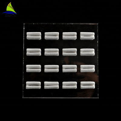 3 mét Acrylic Trang Sức Hiển Thị Trang Sức Rack Hiển Thị Màu Đen Duy Nhất Acrylic Finger Nhẫn Chủ