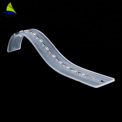 Bộ đếm thương mại - Đồ trang sức bằng Acrylic Boutique hàng đầu Bracelet Display 5mm Độ dày