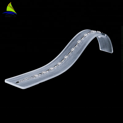 Bộ đếm thương mại - Đồ trang sức bằng Acrylic Boutique hàng đầu Bracelet Display 5mm Độ dày