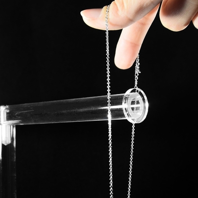 Mới tùy chỉnh rõ ràng Acrylic Bracelet / vòng cổ / đồ trang sức rack hiển thị