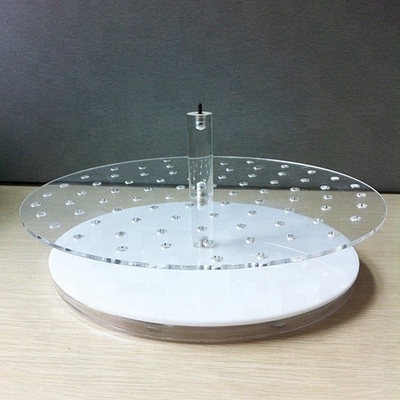 Eco-Thân thiện Countertop Trang sức Acrylic Chủ 3mm Crystal đánh bóng