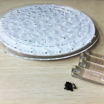 Eco-Thân thiện Countertop Trang sức Acrylic Chủ 3mm Crystal đánh bóng