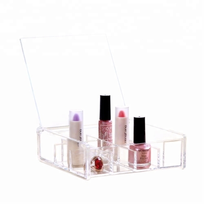 Acrylic Desktop Trang Điểm Công Cụ Chủ Organizer Acrylic Mỹ Phẩm Lưu Trữ