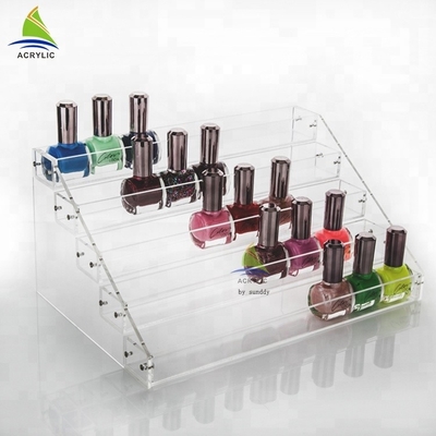 Tùy chỉnh Acrylic Hiển thị mỹ phẩm Trung tâm mua sắm Acrylic sơn móng tay tinh dầu hiển thị giá