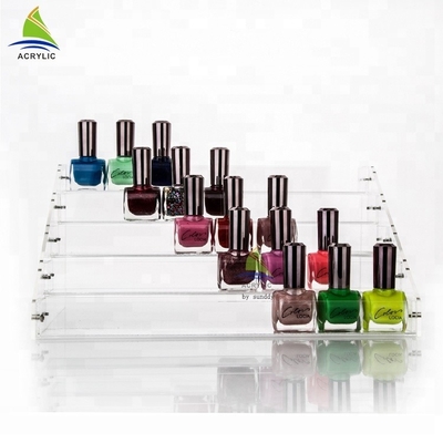 Tùy chỉnh Acrylic Hiển thị mỹ phẩm Trung tâm mua sắm Acrylic sơn móng tay tinh dầu hiển thị giá