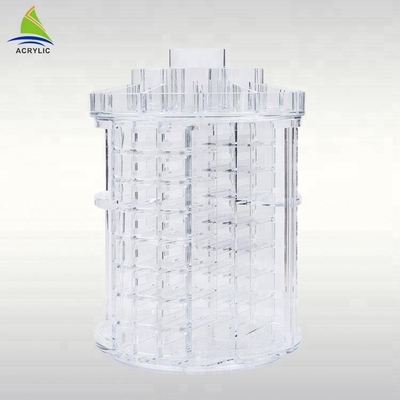 Rõ ràng thời trang Acrylic mỹ phẩm Hiển thị xoay Acrylic Lipstick Organizer