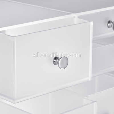 Polygon Acrylic Hiển thị mỹ phẩm Eco - Thân thiện Acrylic Trang điểm lưu trữ Box