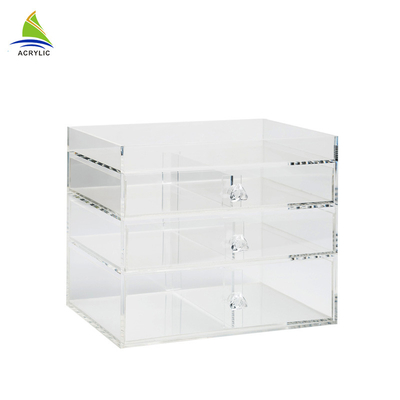 Bán buôn 3 ngăn kéo acrylic mỹ phẩm tổ chức
