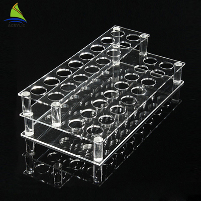 Gloss Acrylic Hiển thị tầng đứng Mỹ phẩm Lipstick Organizer Chủ