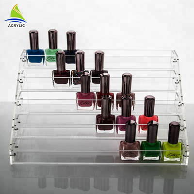 Bảng hàng đầu Acrylic Tầng Hiển thị Kệ Giữ Acrylic Nail Polish Rack hiển thị