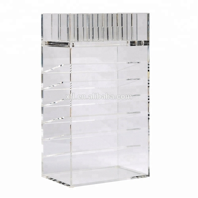Thương mại Acrylic trang điểm Lipstick Brush Chủ Plexiglass Hiển thị Stand