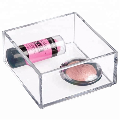 Acrylic trang điểm tổ chức Acrylic mỹ phẩm lưu trữ hộp khay chứng nhận CE