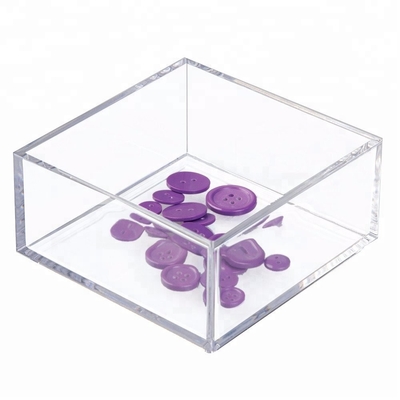 Acrylic trang điểm tổ chức Acrylic mỹ phẩm lưu trữ hộp khay chứng nhận CE