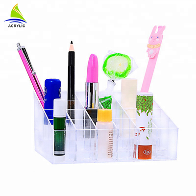 3mm đa chức năng acrylic mỹ phẩm tổ chức 1 ngăn kéo với 24 ngăn