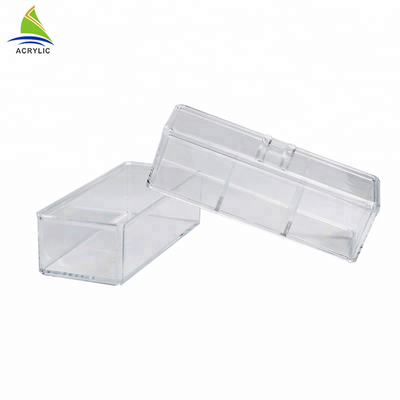 Chất lượng cao 2 ngăn kéo trang điểm tổ chức acrylic mỹ phẩm
