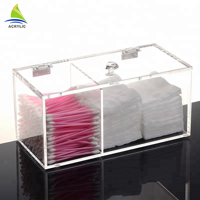 Rõ ràng bông Pad và Q-Tip tổ chức bông tăm bông chủ