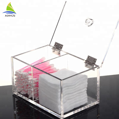 Rõ ràng bông Pad và Q-Tip tổ chức bông tăm bông chủ