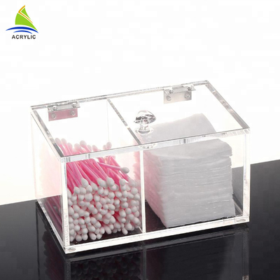 Rõ ràng bông Pad và Q-Tip tổ chức bông tăm bông chủ