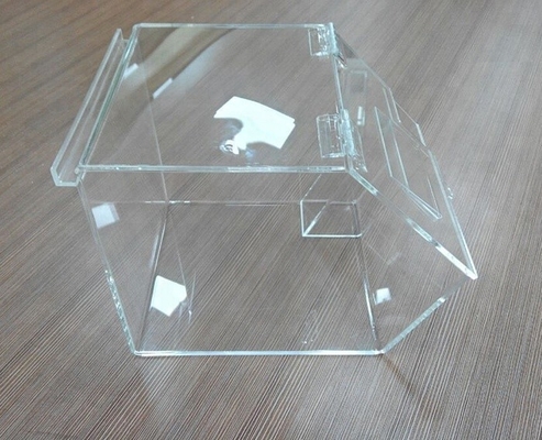 Trọng lượng nhẹ Transaprent Acrylic Candy Bin Plexiglass Candy Storage
