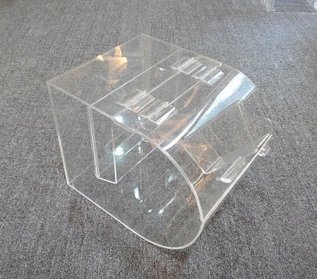 Trọng lượng nhẹ Transaprent Acrylic Candy Bin Plexiglass Candy Storage