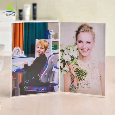 Phong cách mới acrylic khối khung hình nóng đôi mặt acrylic mount khung ảnh vui