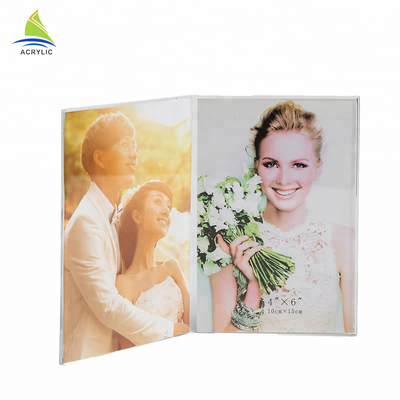 Phong cách mới acrylic khối khung hình nóng đôi mặt acrylic mount khung ảnh vui