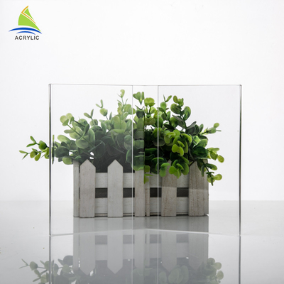 Trang trí Acrylic Double Sided Picture Frames Acrylic rõ ràng hình ảnh chủ với chân kim loại