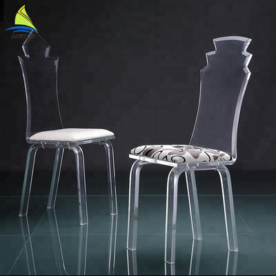 Khách sạn tùy chỉnh Acrylic đồ nội thất các loại khác nhau Khá đầy màu sắc Acrylic công chúa ghế