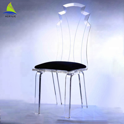 Khách sạn tùy chỉnh Acrylic đồ nội thất các loại khác nhau Khá đầy màu sắc Acrylic công chúa ghế
