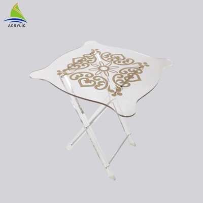 Deluxe In phòng khách Bàn cà phê / Bàn cà phê trong suốt cao cho phòng khách