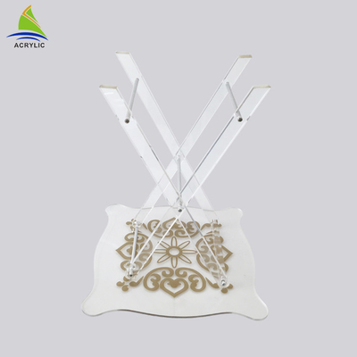 Deluxe In phòng khách Bàn cà phê / Bàn cà phê trong suốt cao cho phòng khách