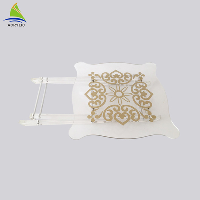 Deluxe In phòng khách Bàn cà phê / Bàn cà phê trong suốt cao cho phòng khách