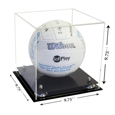 Cửa hàng Acrylic Display Box Hiển thị Acrylic Container Đối với bóng chuyền Dịch vụ OEM