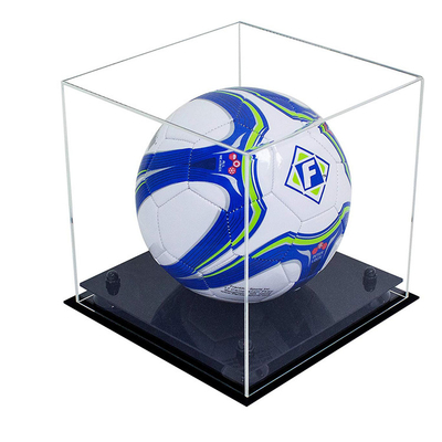 Cửa hàng Acrylic Display Box Hiển thị Acrylic Container Đối với bóng chuyền Dịch vụ OEM