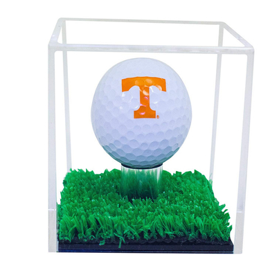 Quảng trường hiện đại nhỏ Acrylic Golf bóng hiển thị hộp độ cứng cao phẳng