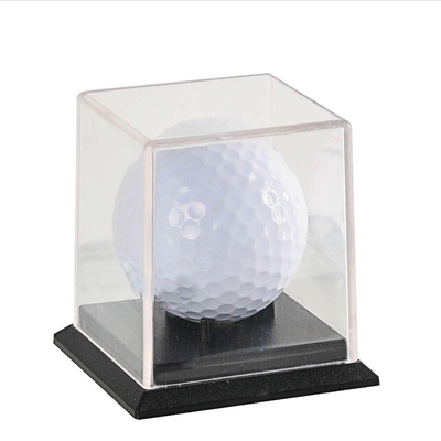Tùy chỉnh hộp hiển thị Acrylic thanh lịch nhỏ Acrylic Golf Ball Display Case