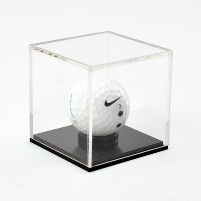 Tùy chỉnh hộp hiển thị Acrylic thanh lịch nhỏ Acrylic Golf Ball Display Case