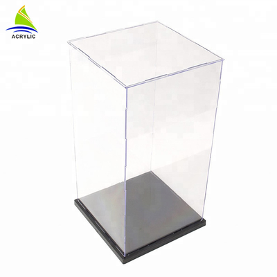 Cao Gloss Quảng trường Acrylic Hiển thị Box Luxury truy cập hàng đầu trang trí Customized Clear Box