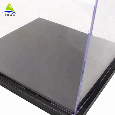 Cao Gloss Quảng trường Acrylic Hiển thị Box Luxury truy cập hàng đầu trang trí Customized Clear Box